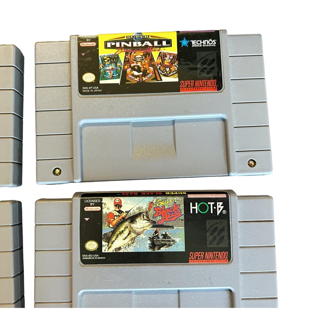 Super Nintendo Console Games + Controllers Bundle TESTED - Picture 7 of 15